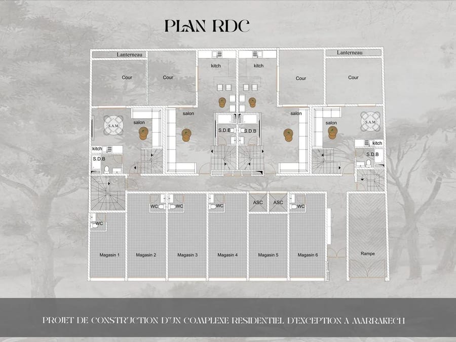 Planche de plan BIM